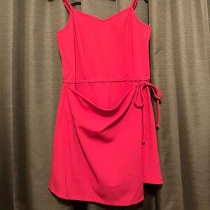 NEW Red Roper With Faux Wrap Side Tie